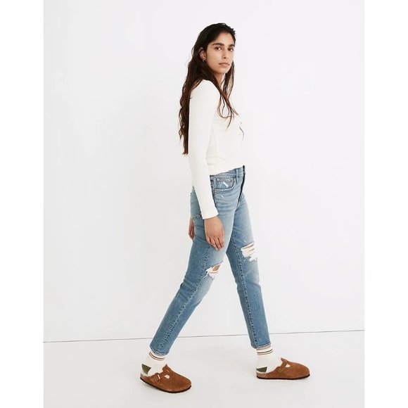 Madewell The Tall Perfect Vintage Jean Denman Wash Size 29T - Picture 3 of 12